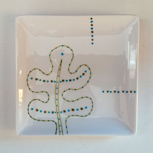 Soucoupe Vegetal Porcelaine-Soucoupe Vegetal