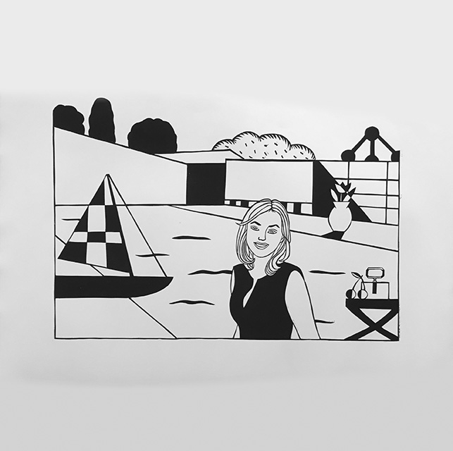 Fille Pisine Portrait-Fille Pisine