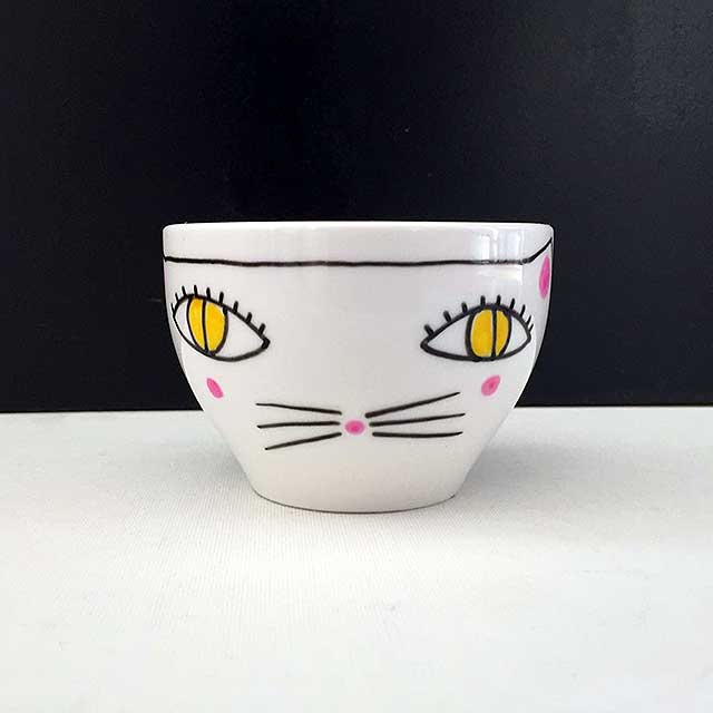 Bol Chat Porcelaine-Bol Chat
